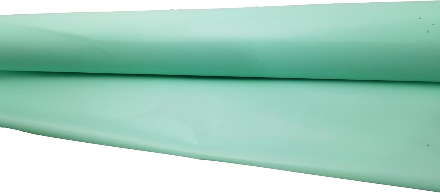 Party Favors Plus Heavy Duty Plastic Tablecloth Roll Mint Green 40in x 150ft