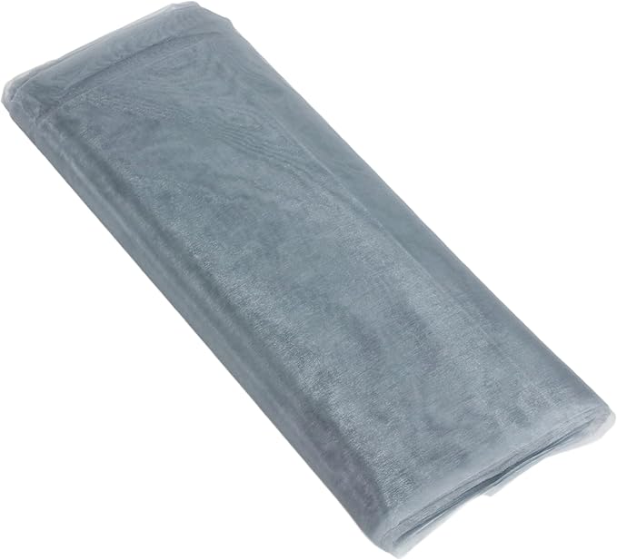 Party Favors Plus Silver Sheer Organza Fabric 54in X 30ft