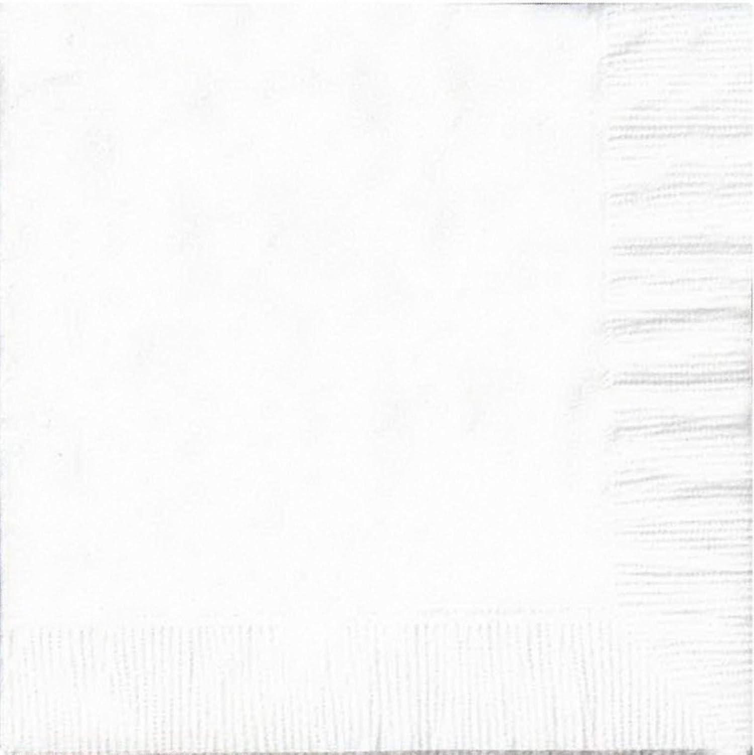 Party Favors Plus Luncheon Napkins White 600 Count