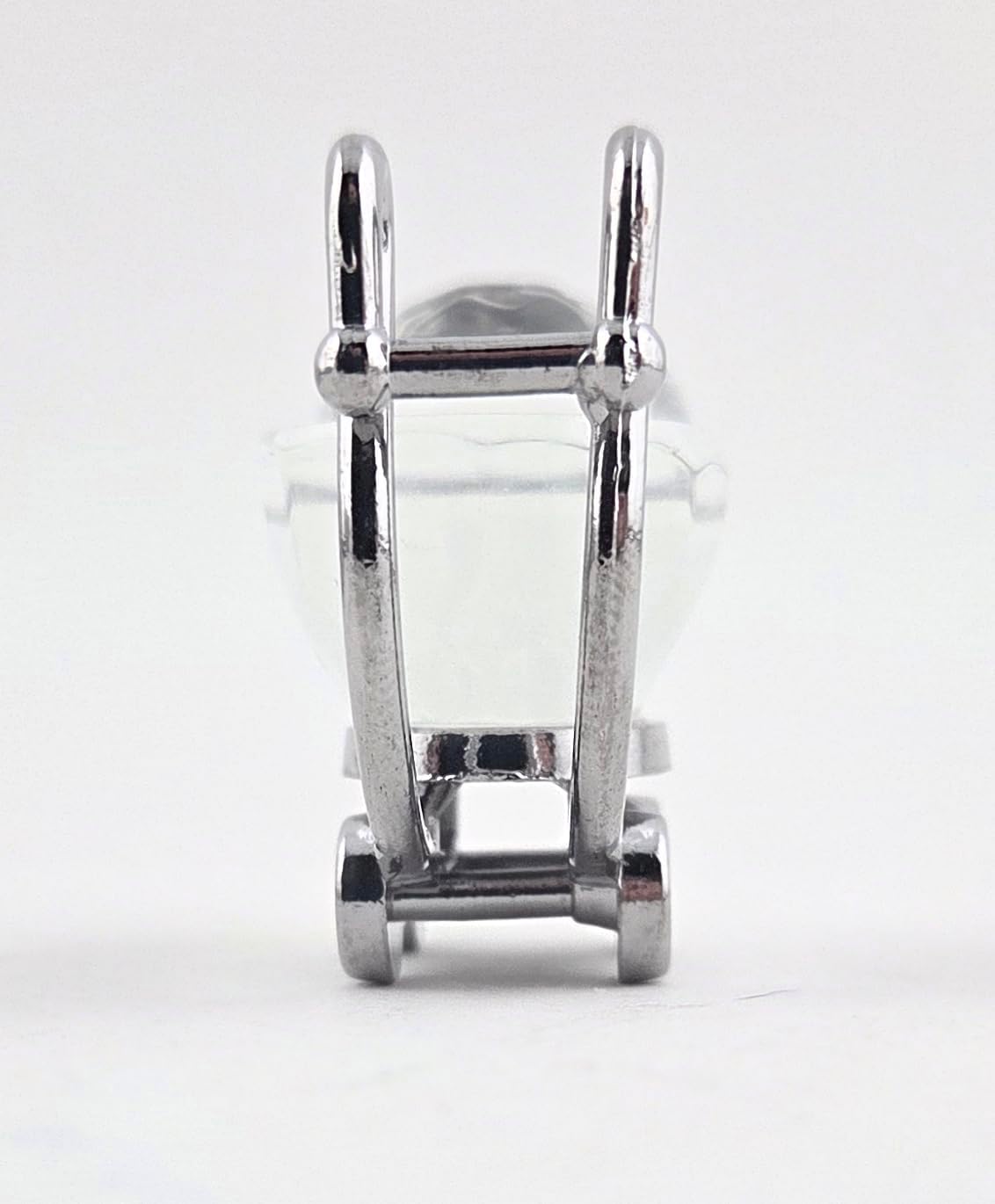 Party Favors Plus Crystal Stroller Baby Shower Favor Clear Silver 1.5 Inch 1 Count