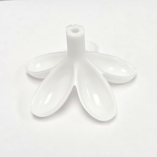 Party Favors Plus White Plastic Almond Candy Holders 24 Piece Set