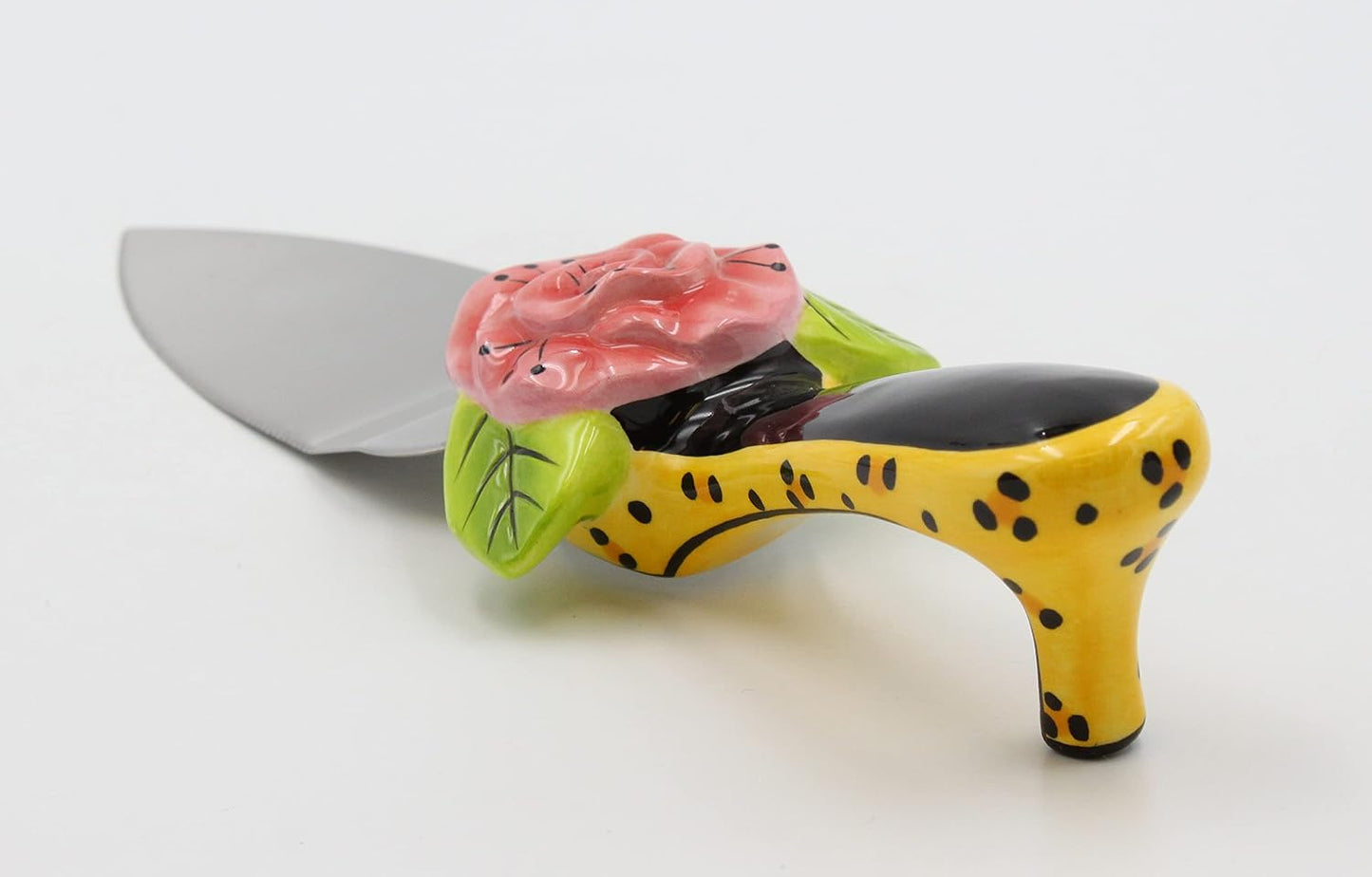 Appletree Design Sugar High Social High Heel Cake Server 10-1/8-Inch Long