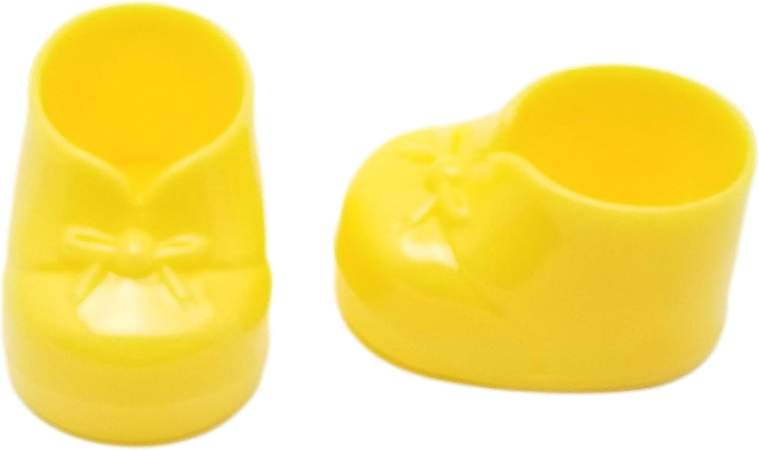 Party Favors Plus Yellow Baby Booties Candy Holders 12 Count