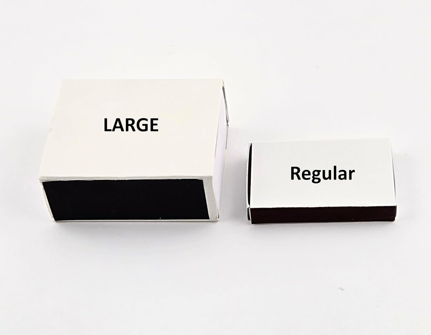 Party Favors Plus Wooden Matches White Box Gray Tips 125 Count 4 Pack