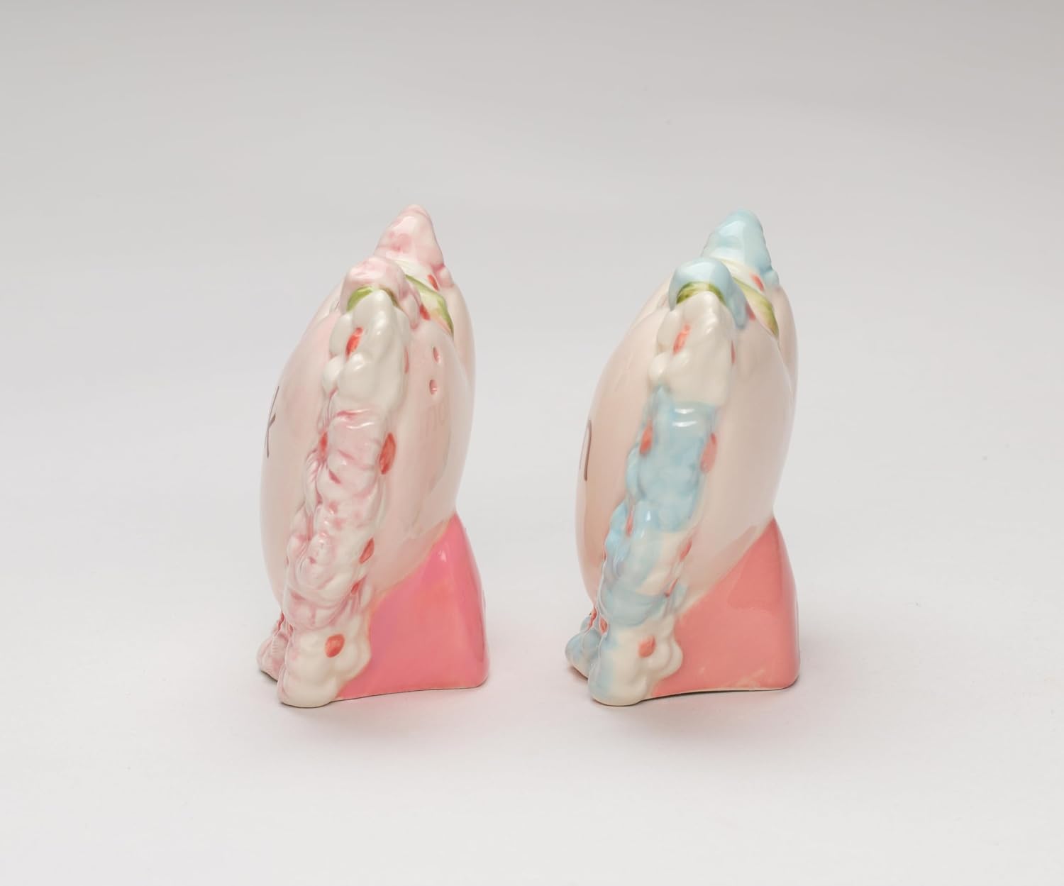 Cosmos Gifts Fine Ceramic Mothers Day Thank You Mom Salt & Pepper Shakers Set 3" H
