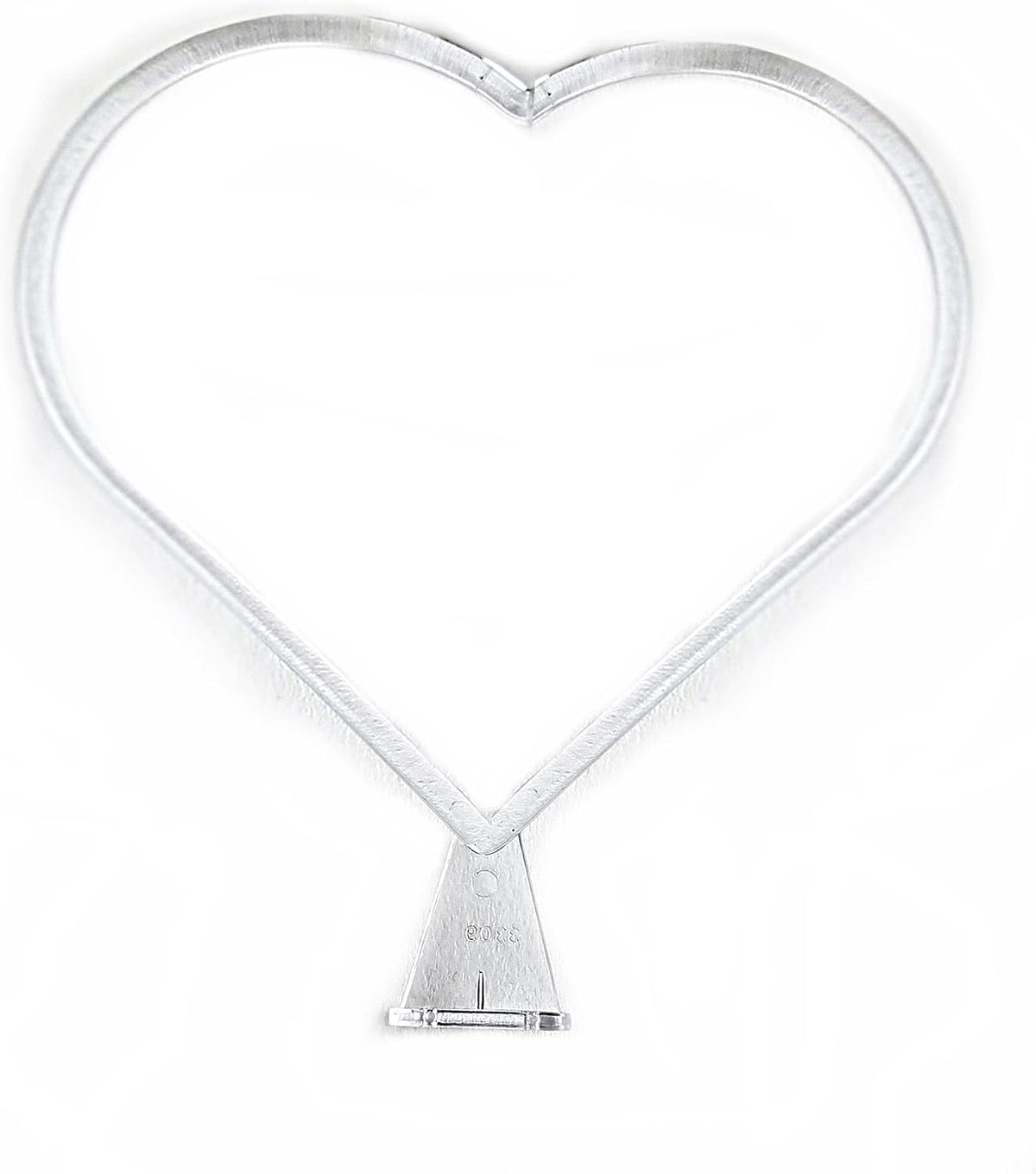 Clear Plastic Heart Craft Backdrop Stands, 6 Pieces