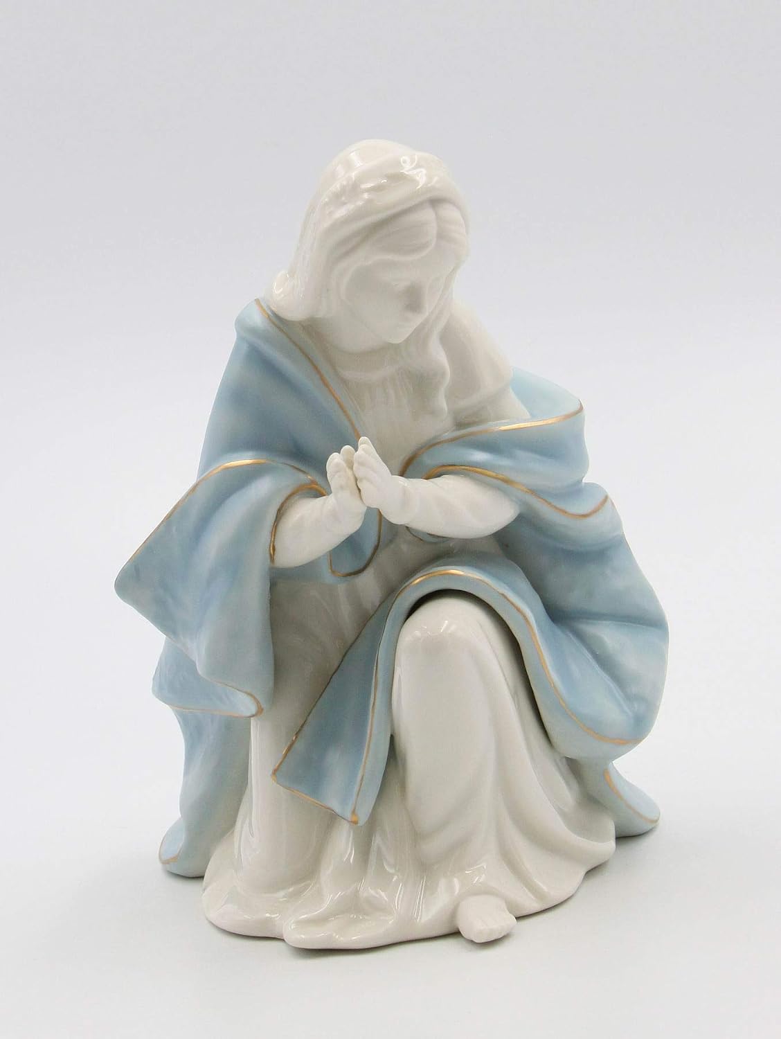 Cosmos Gifts Fine Porcelain Holy Family Nativity Set 10-1/2" H
