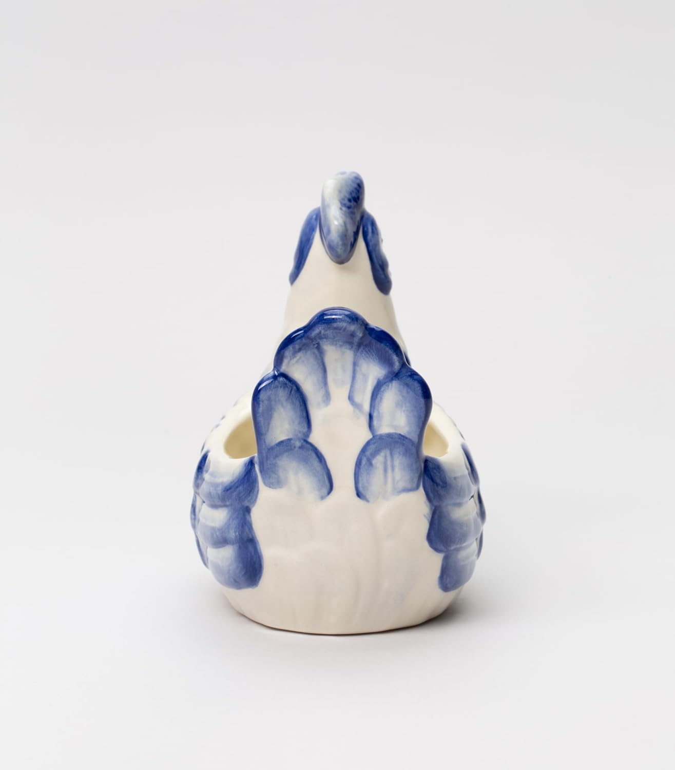 Cosmos Gifts Small Ceramic Dutch Blue Rooster Decorative Bowl 5-3/8" x 3-5/8" x 5-1/4" H 31997