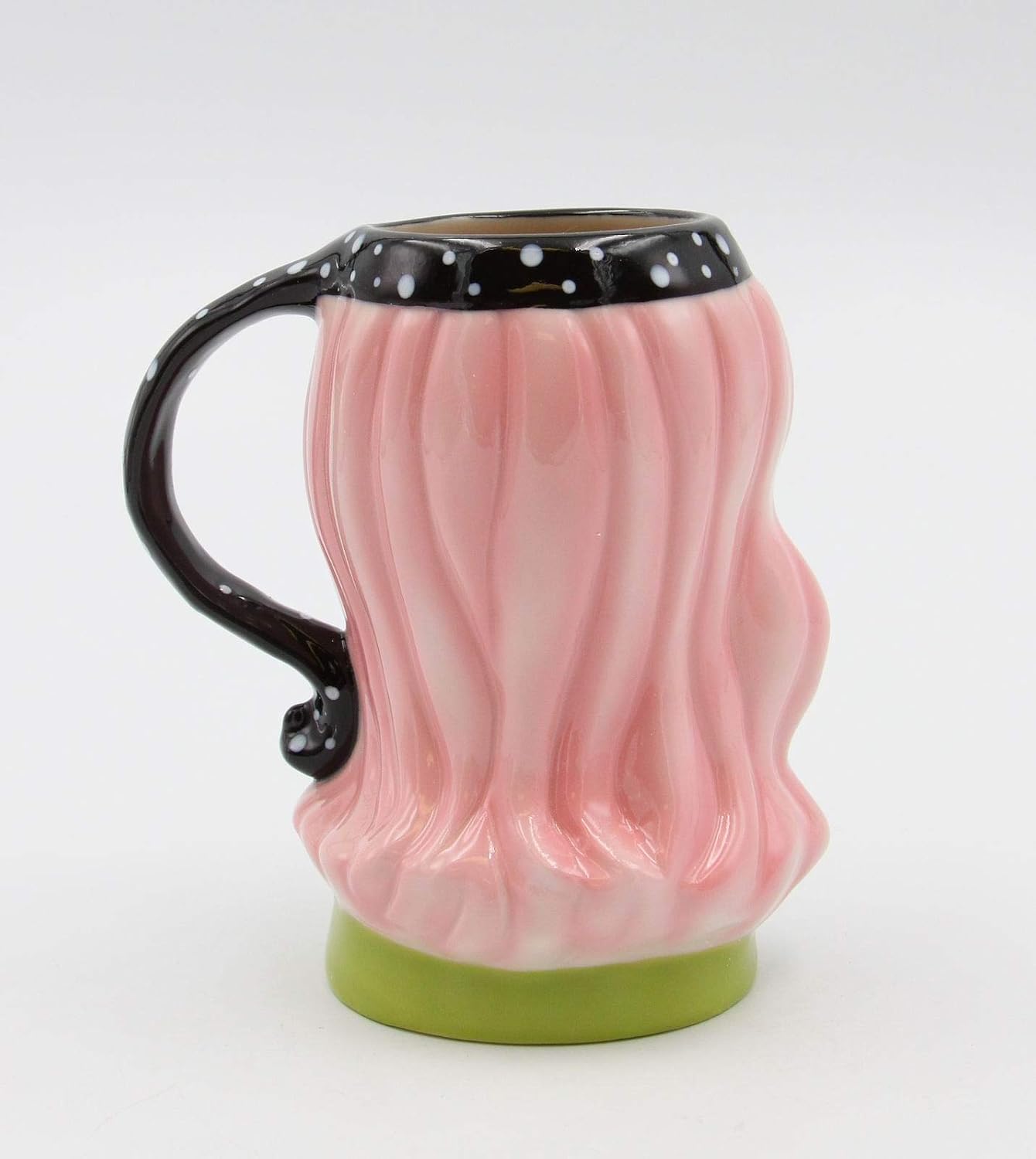 Cosmos Gifts Fine Porcelain Peace Hippie Lady with Daisy Flowers Bandana Headband Design Mug 5" H