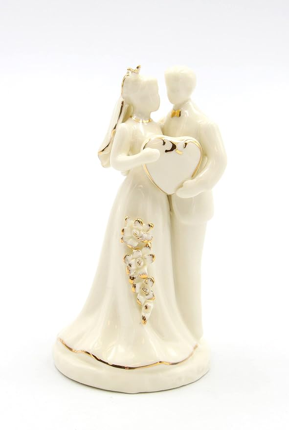 Cosmos Gifts Fine Porcelain Anniversary Couple Figurine 4-3/4" H