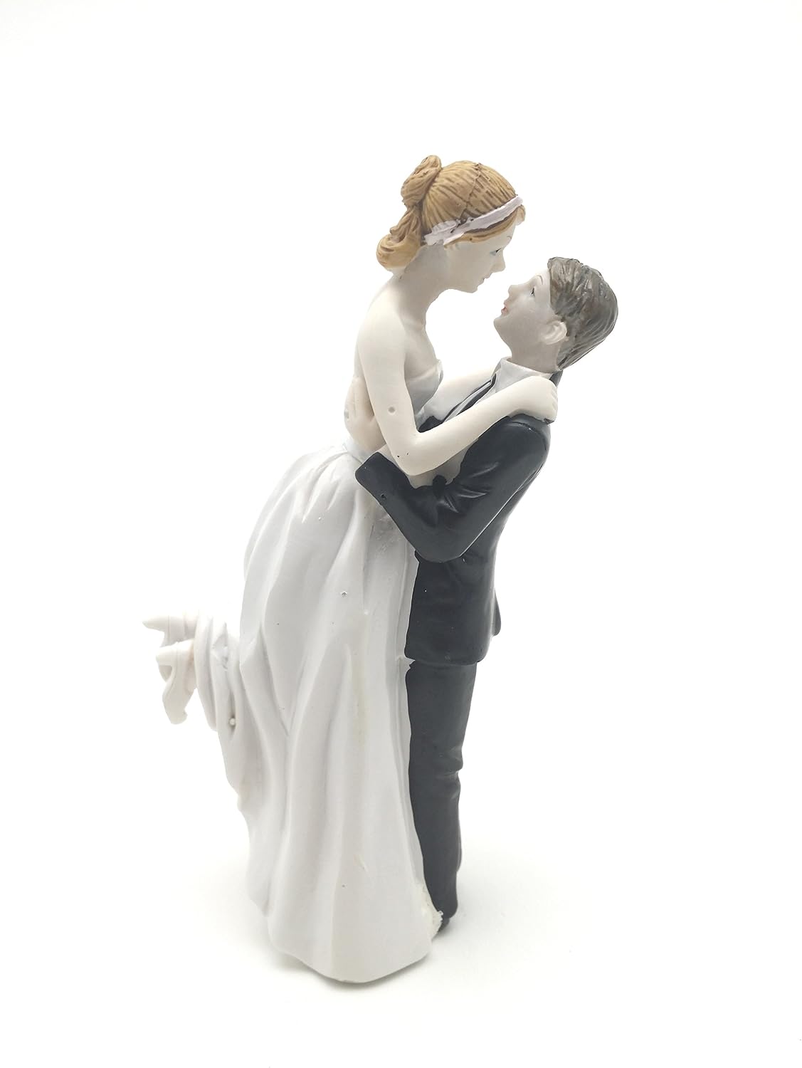 Party Favors Plus Bride And Groom Cake Top Funny Couple Up In Air Whimsical Statue