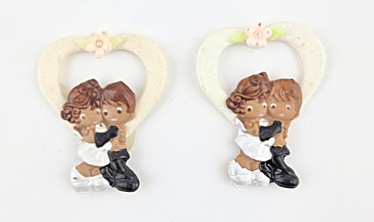 Party Favors Plus Cold Porcelain Wedding Couple Mix Capias Figurines Multicolor 7 Count