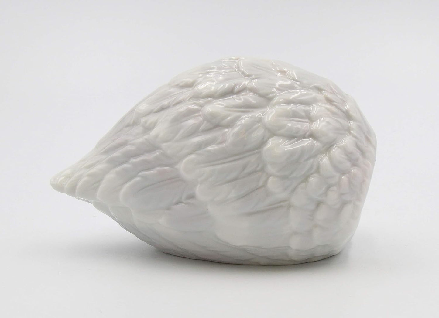 Cosmos Gifts Fine Ceramic Baby in Guardian Angel Wings Musical Figurine 6" H White