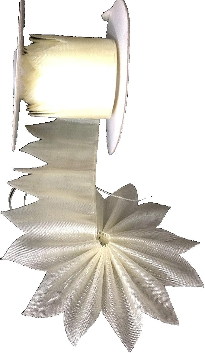Party Favors Plus Yellow Organza Pull Bow Ribbon 2in 10 Yards