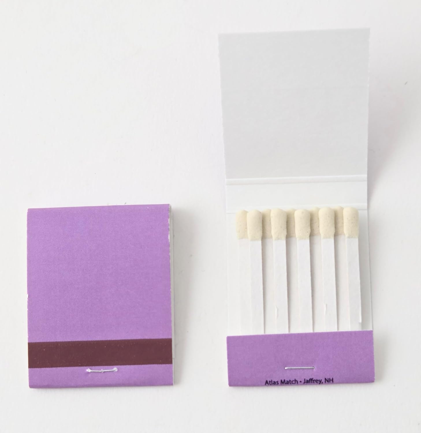 Party Favors Plus Plain Lavender Matchbooks 50 Pack