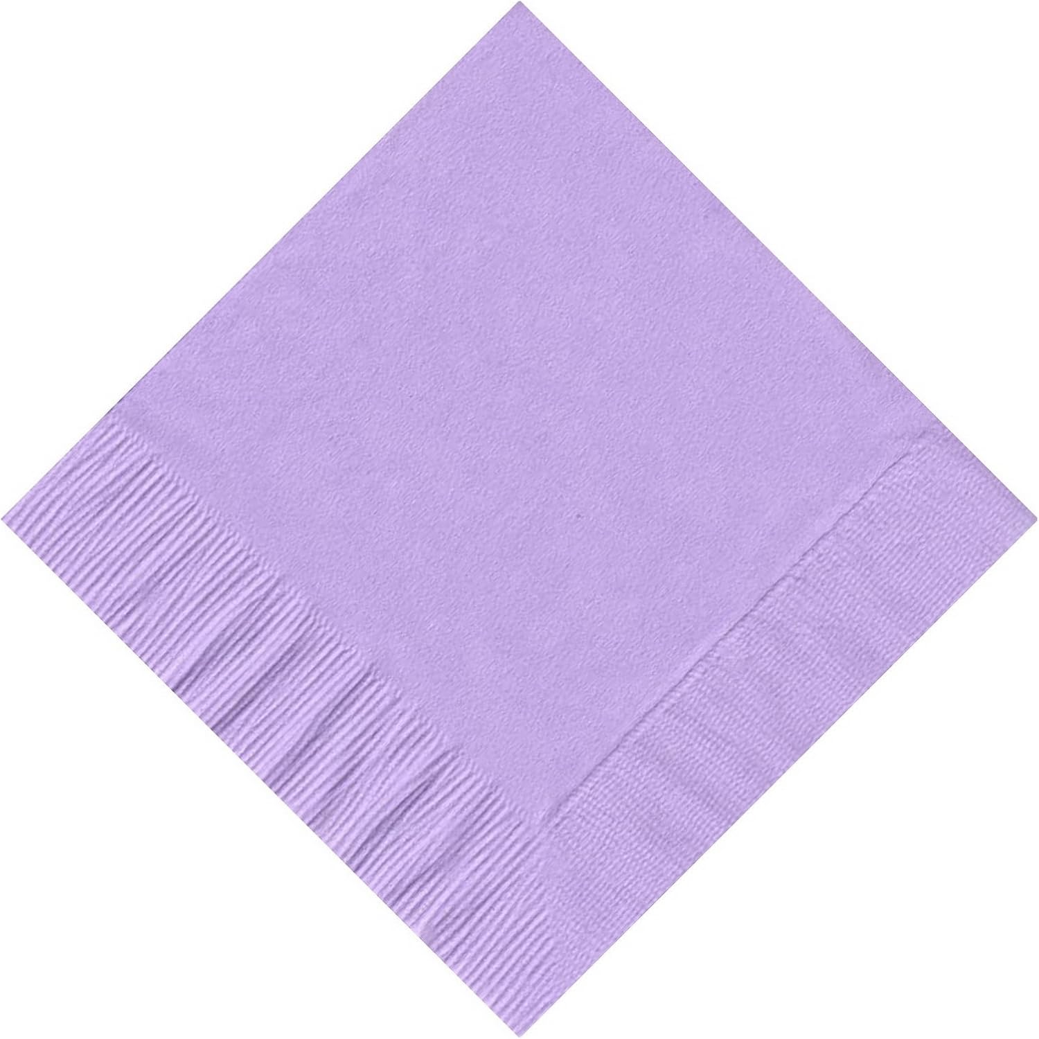 Party Favors Plus Lavender Beverage Cocktail Napkins 10 in x 10 in 200 Count
