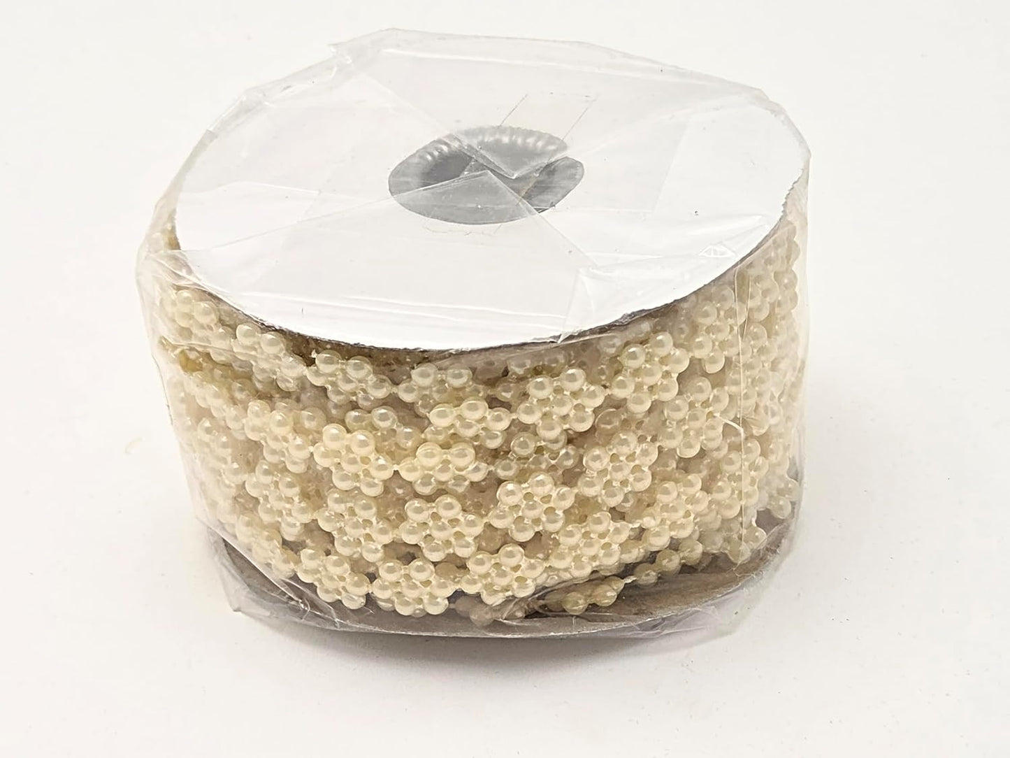 Party Favors Plus Ivory Pearl Bead Garland Flower Star Shape Plastic 10 Yards