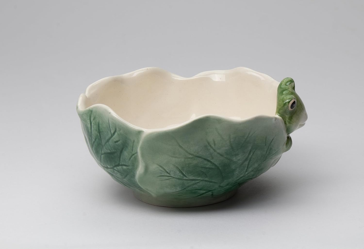 Cosmos Gifts Fine Ceramic Frog Decorative Candy Bowl 5-1/8" L