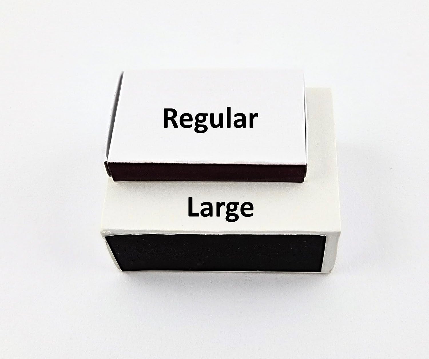 Party Favors Plus Wooden Matches White Box Black Tips 125 Count 4 Pack