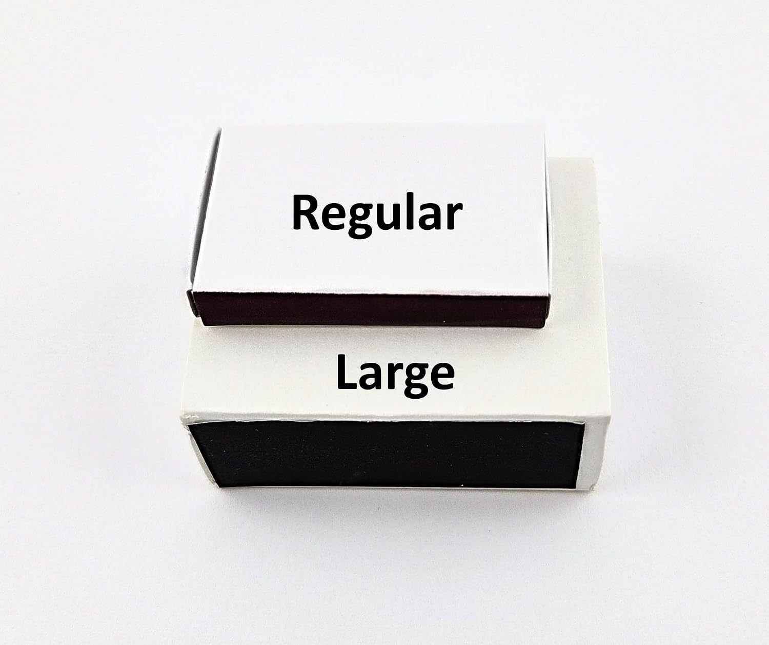 Party Favors Plus Wooden Matches White Box Black Tips 125 Count 4 Pack