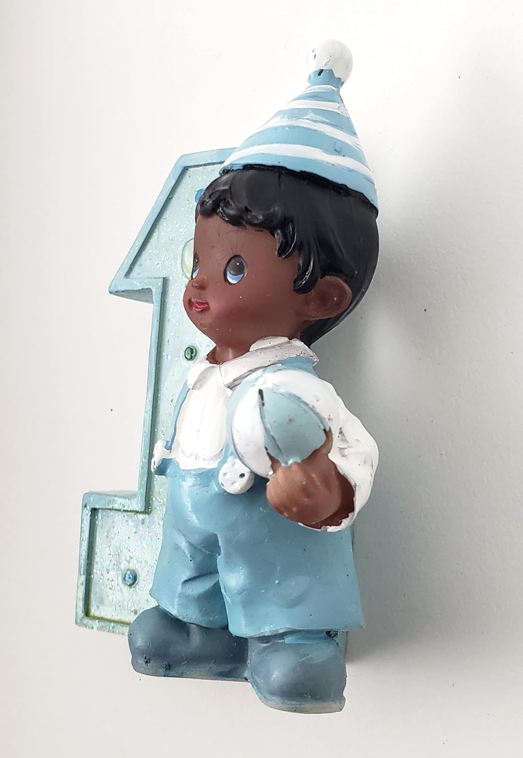 Party Favors Plus Blue 1st Birthday Boy Cake Topper Figurine 2 Count