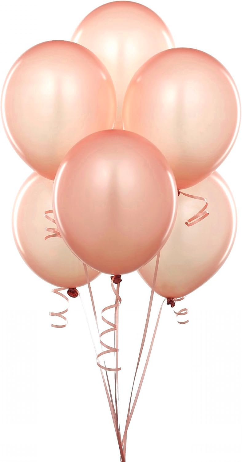 Party Favors Plus Peach Latex Balloons 144 Count
