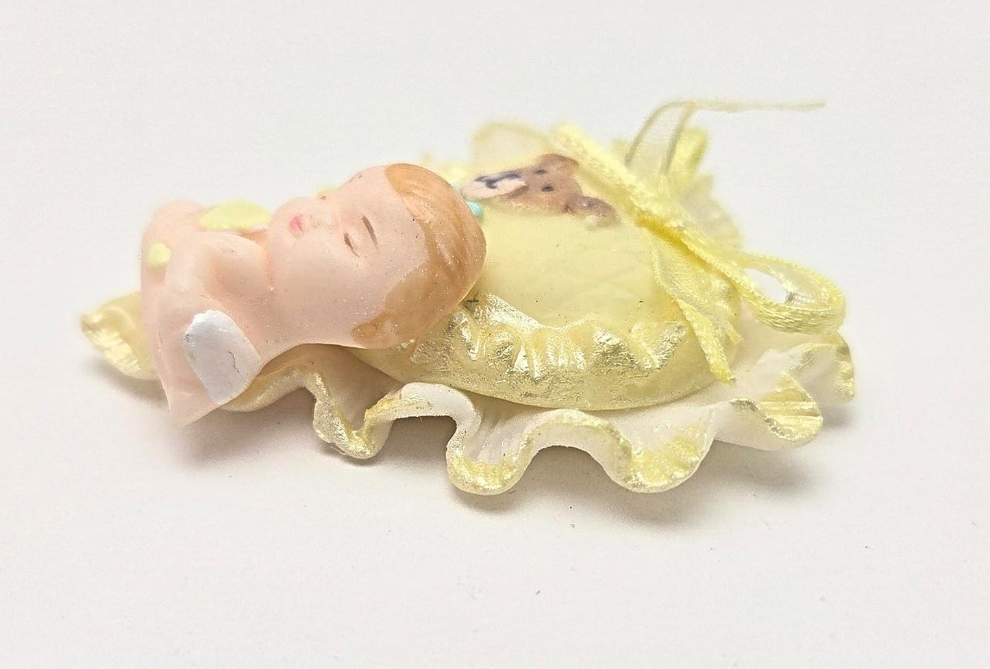 Party Favors Plus Cold Porcelain Crawling Baby Capia Figurines Multicolor 1.5 Inch 11 Count