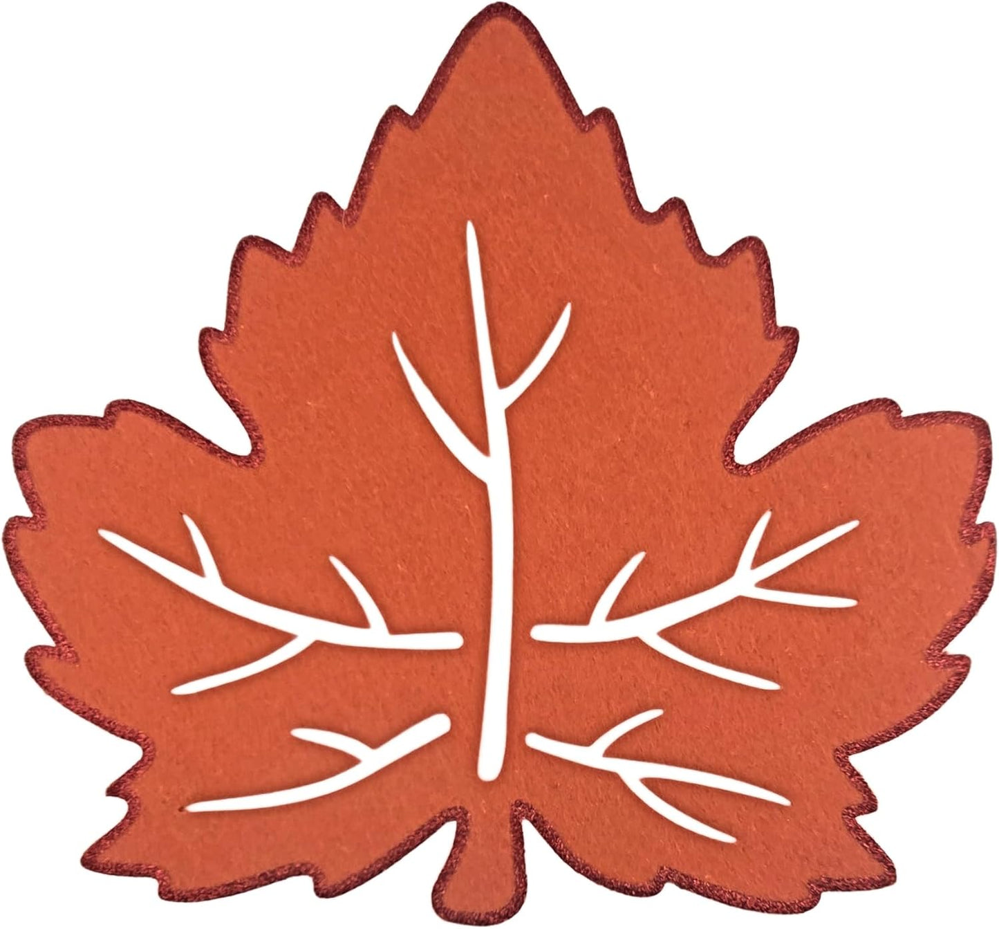 Harvest Felt Cutouts Leaf Sunflower Pumpkin 17 inch - Set of 4