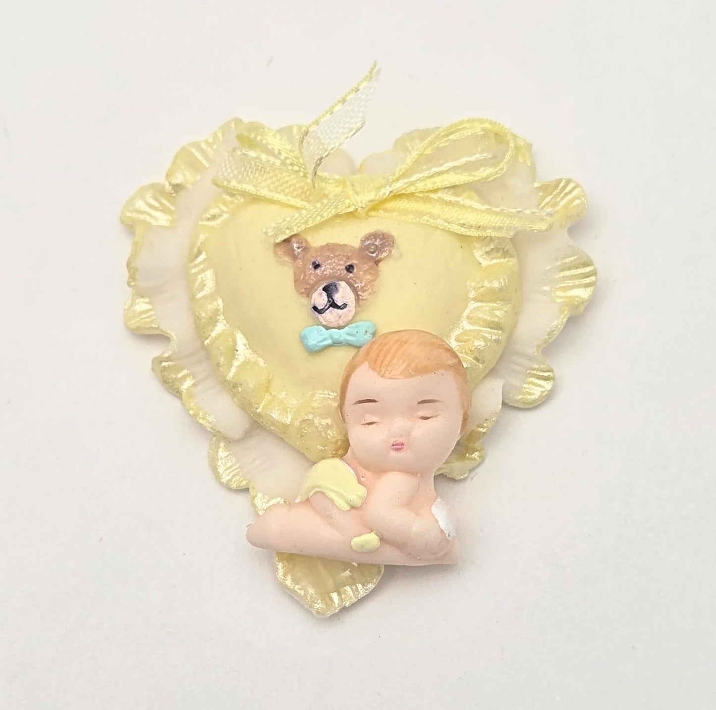 Party Favors Plus Cold Porcelain Crawling Baby Capia Figurines Multicolor 1.5 Inch 11 Count