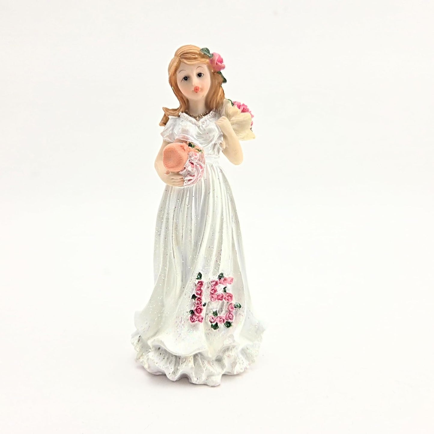 Party Favors Plus Multicolor Polyresin Mis Quince Sweet 15 Figurine 6 Inch