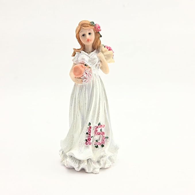 Party Favors Plus Multicolor Polyresin Mis Quince Sweet 15 Figurine 6 Inch