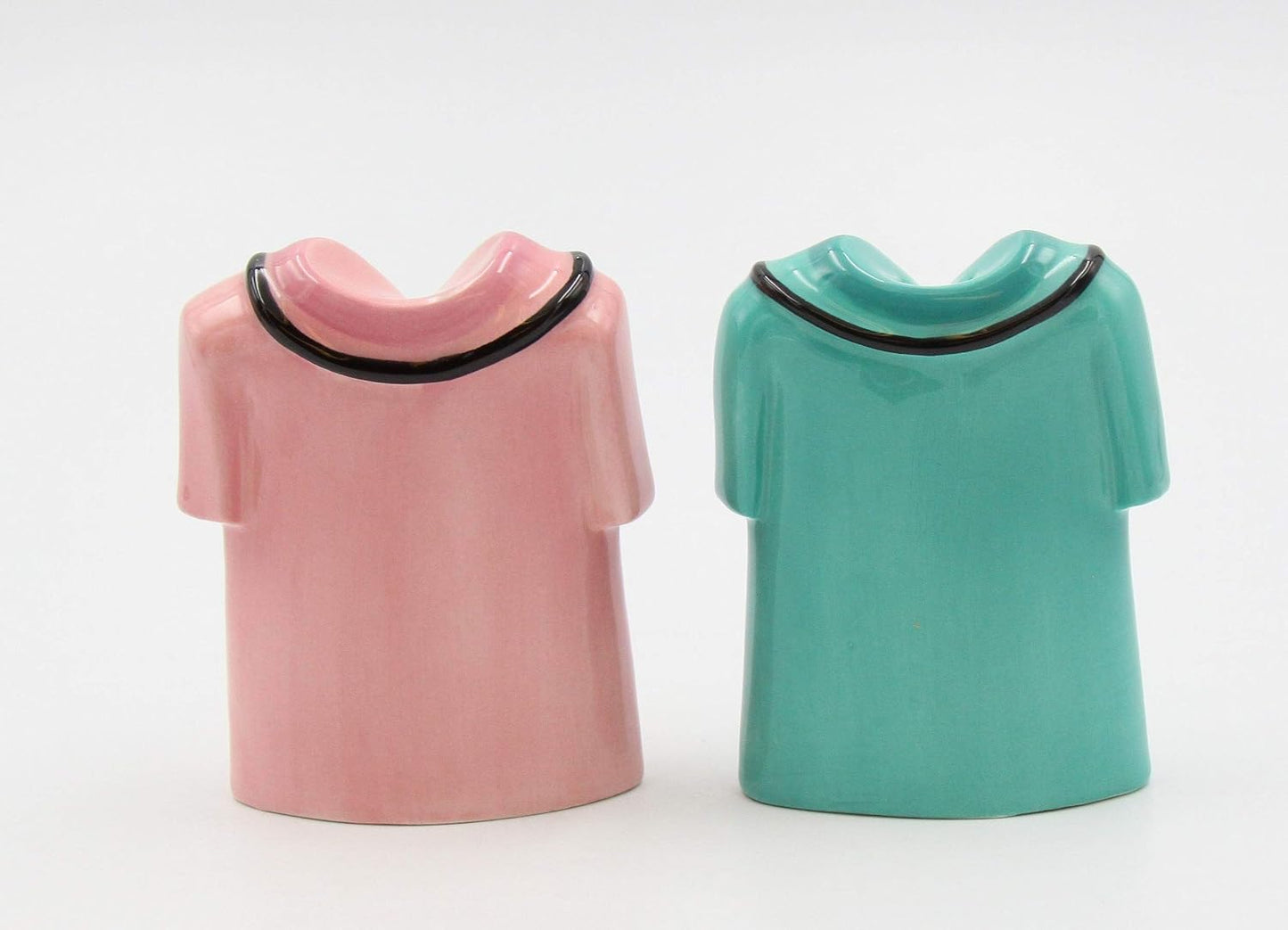 Cosmos Gifts Fine Ceramic Healthcare Heroes Nurse Doctor Scrubs Salt & Pepper Shakers Set 3-1/2" H