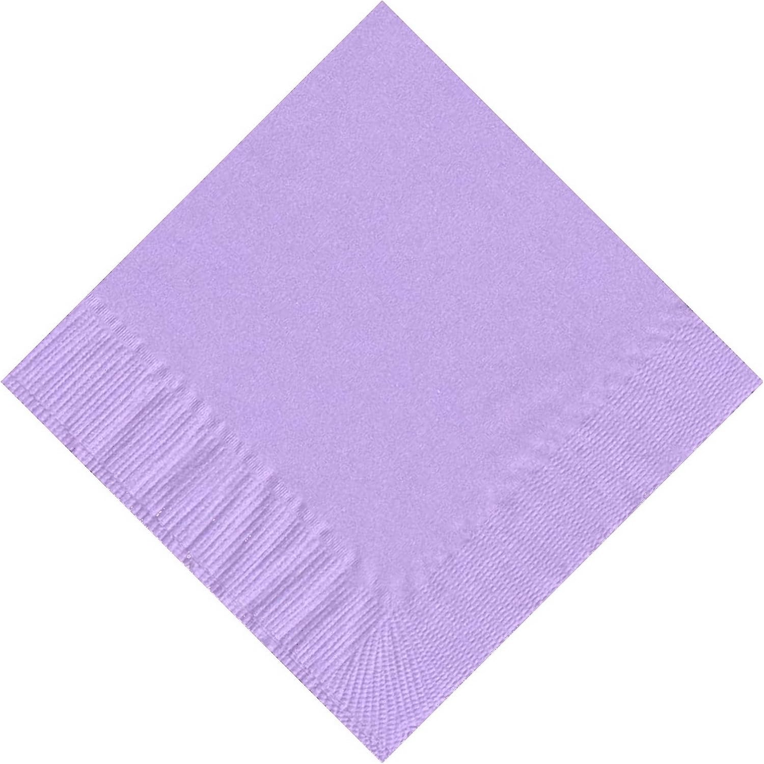 Party Favors Plus Lavender Beverage Cocktail Napkins 600 Count