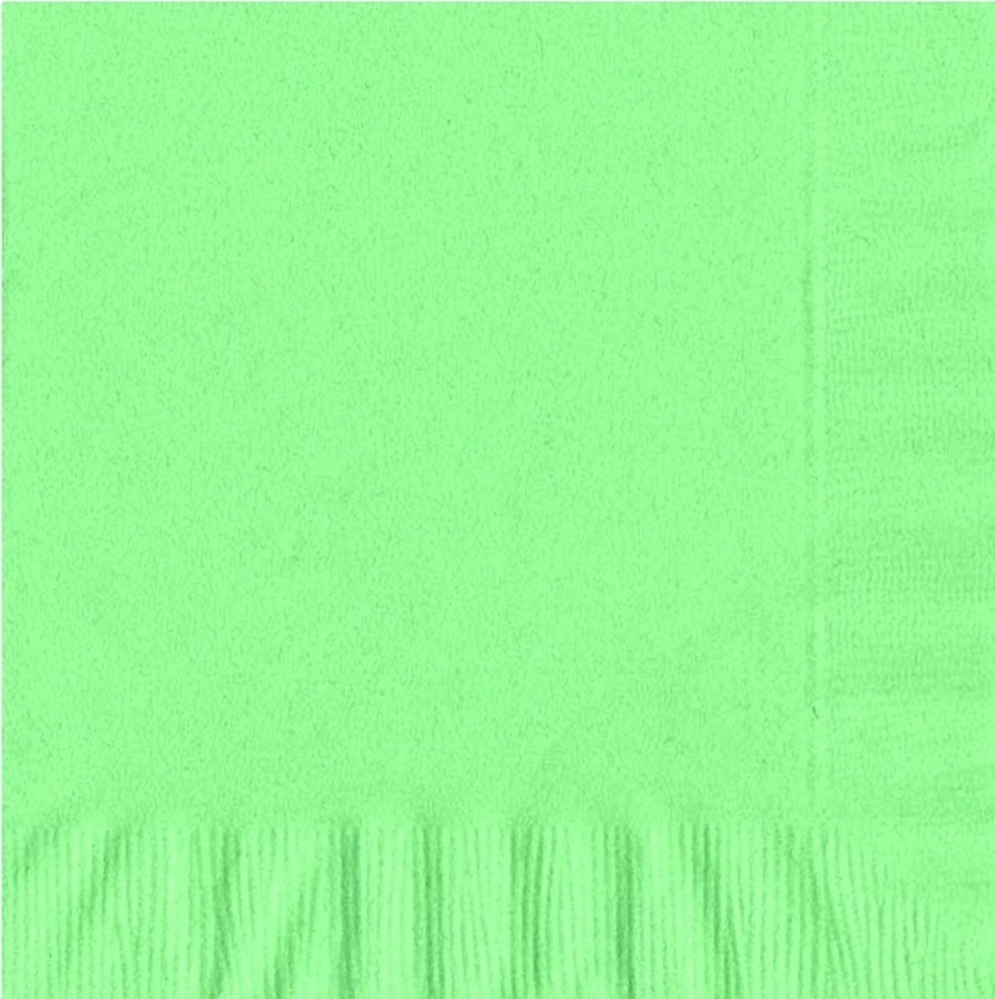 Party Favors Plus Luncheon Napkins Light Green 600 Count