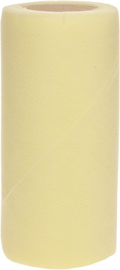 Party Favors Plus Maize Tulle Fabric Roll 6in X 50yd