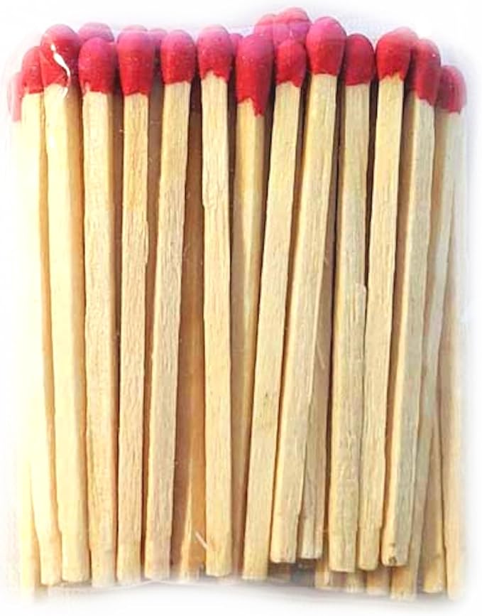 Party Favors Plus Red Wooden Safety Matches 250 Count