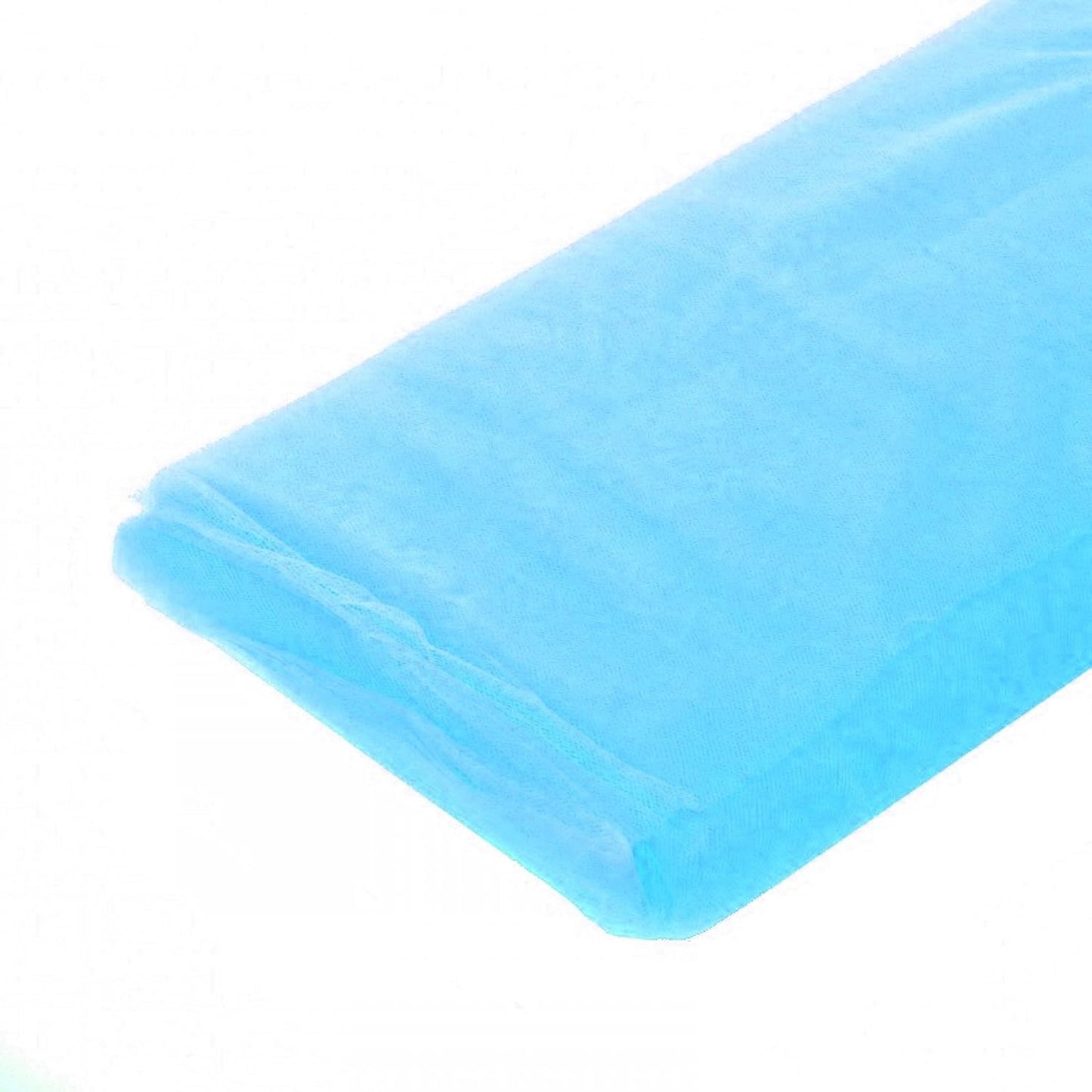Party Favors Plus Light Blue Sheer Tulle Fabric Roll 54in X 100ft