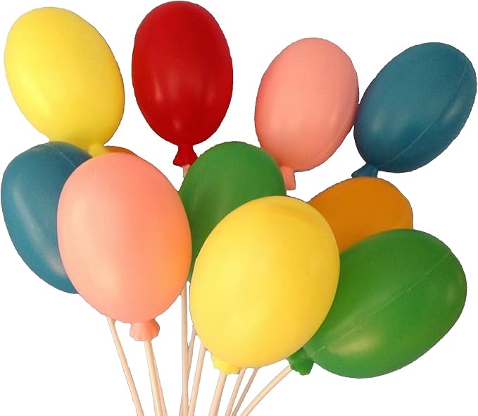 Party Favors Plus Assorted Plastic Balloons 24 Count