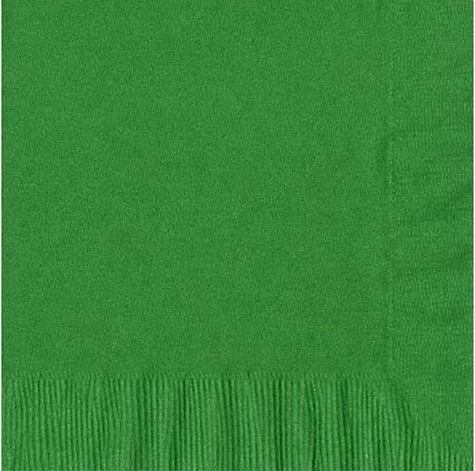 Party Favors Plus Luncheon Napkins Kelly Green 600 Count