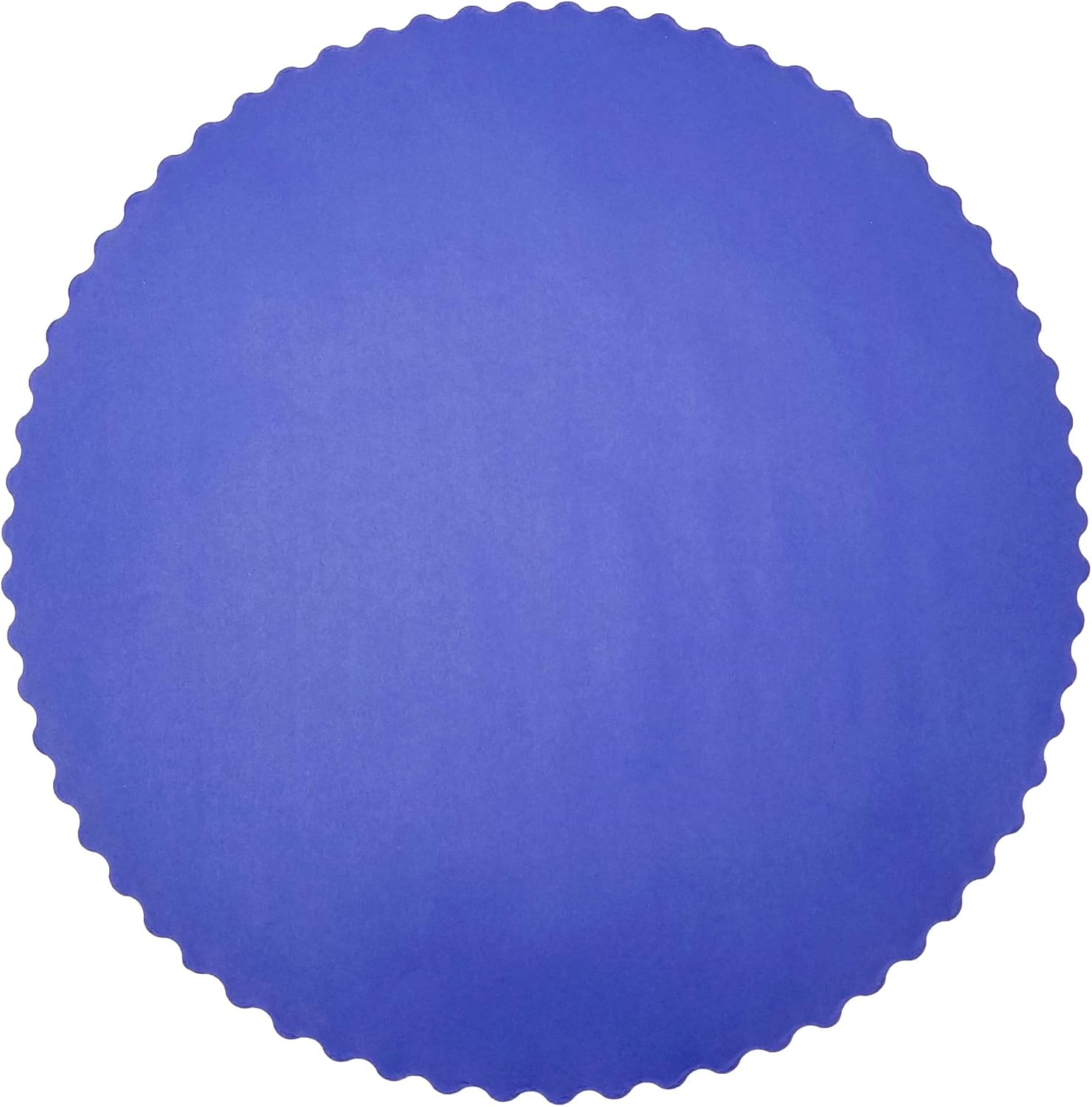Party Favors Plus Royal Blue Paper Placemats Scalloped 14 Inch 24 Count