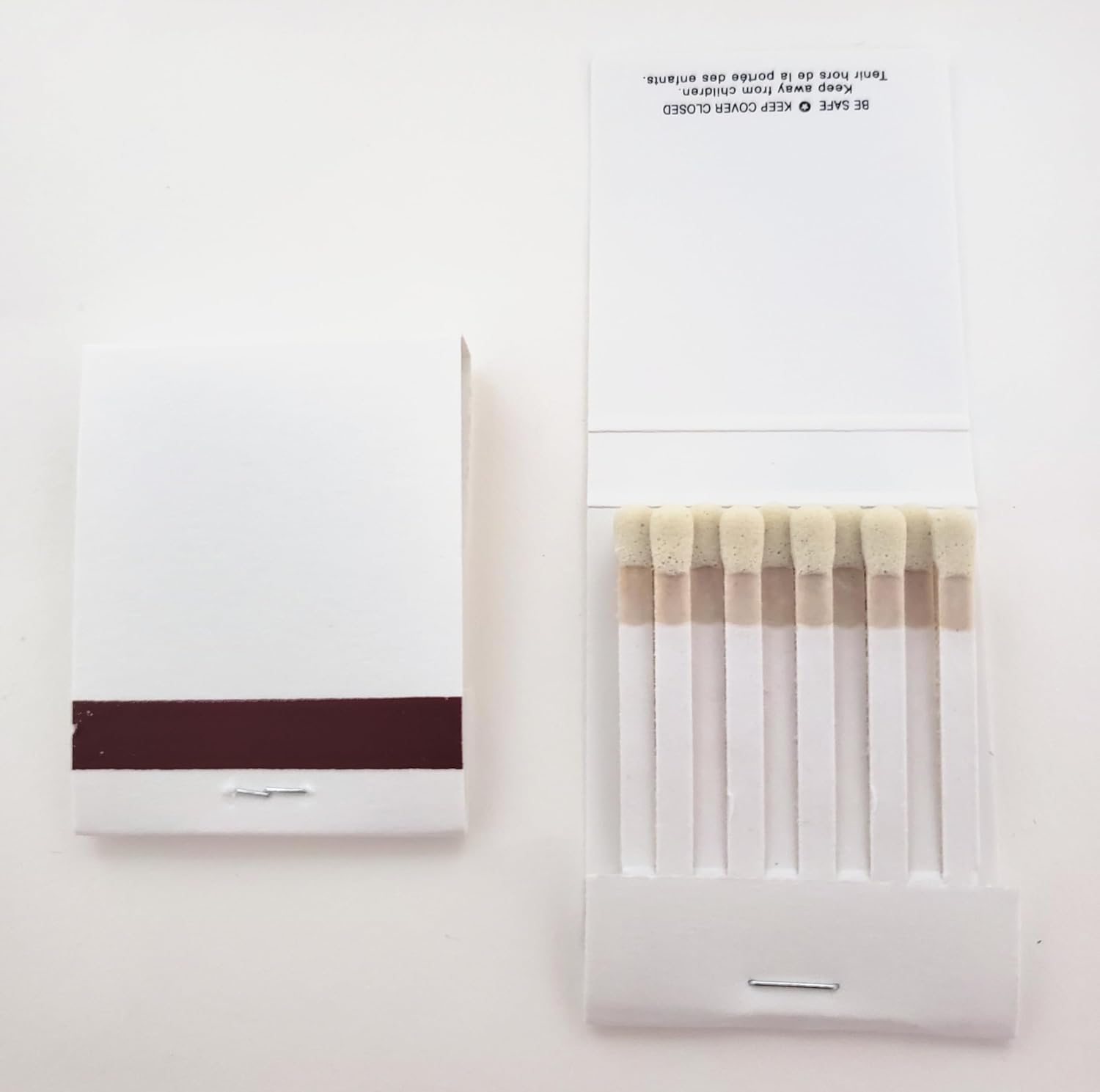 Party Favors Plus White Imprinted Butterfly Matchbooks 50 Count
