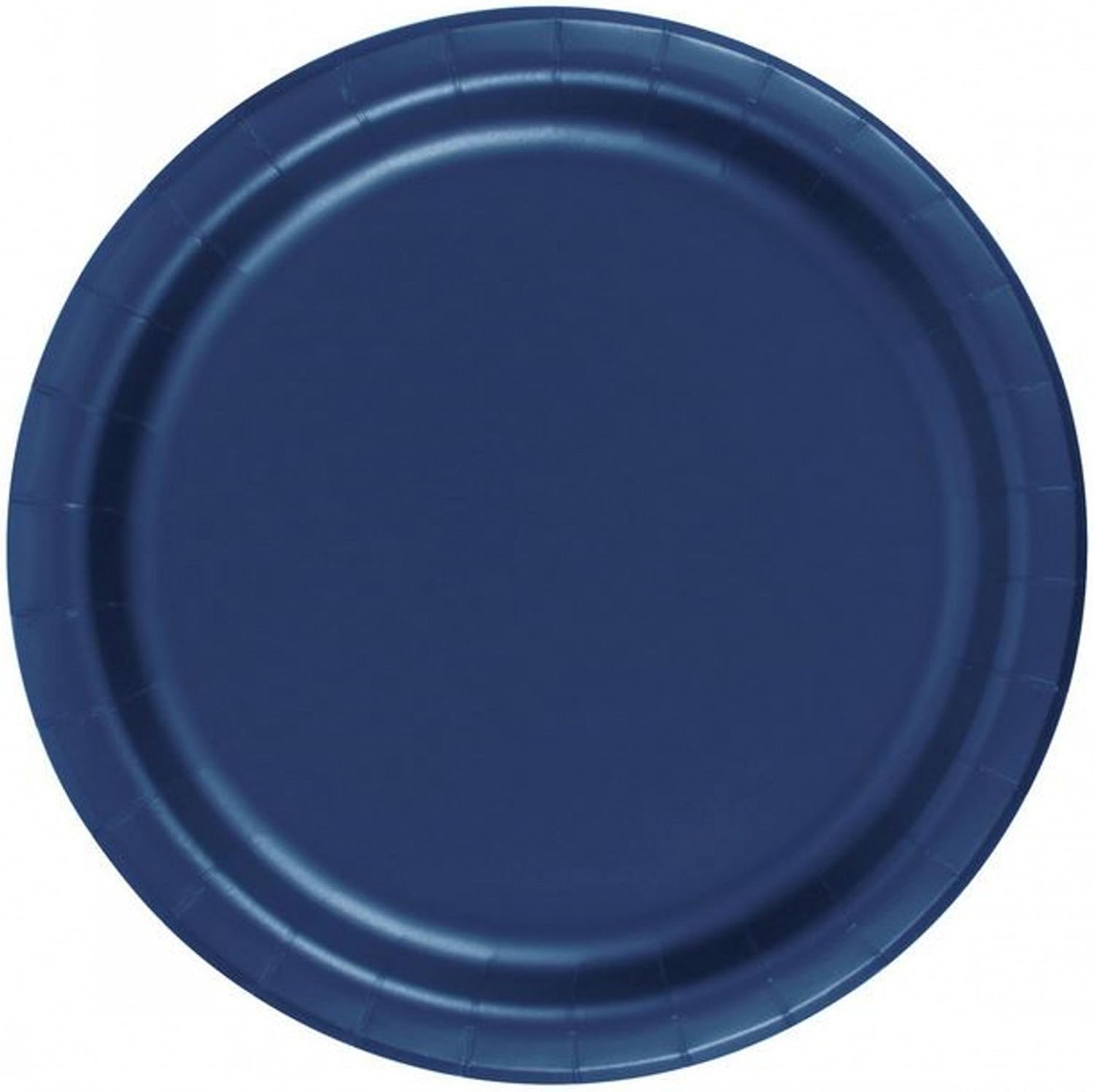 Party Favors Plus Navy Blue Paper Desert Plates 7in 72 Count