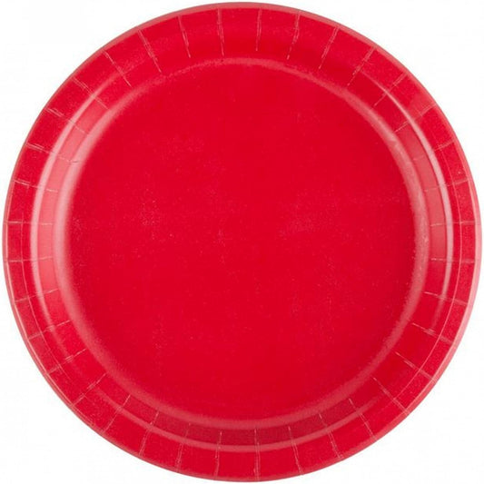 Party Favors Plus Dessert Cake Paper Plates Red 240 Count