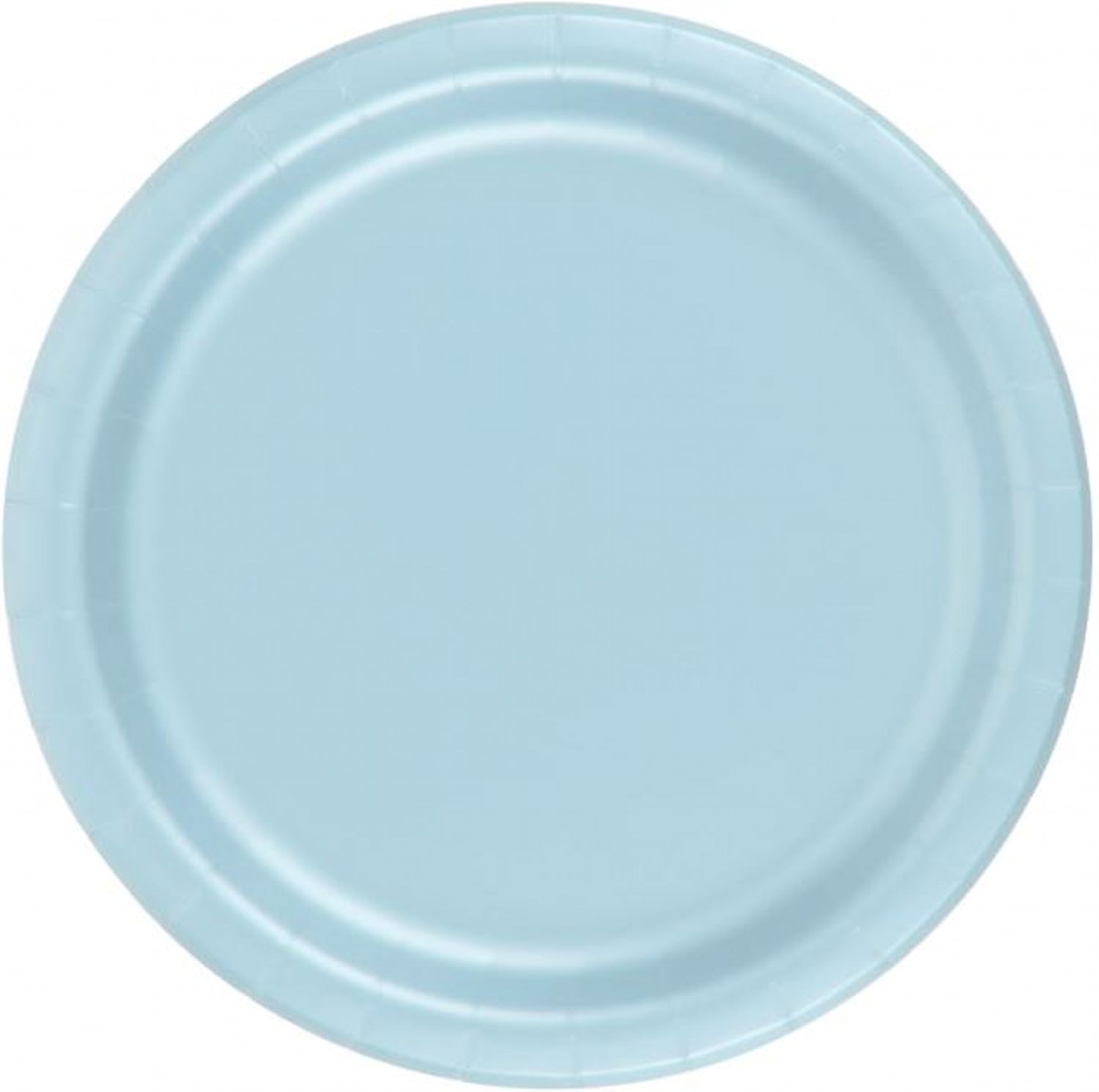 Party Favors Plus Light Blue Paper Plates 48 Count