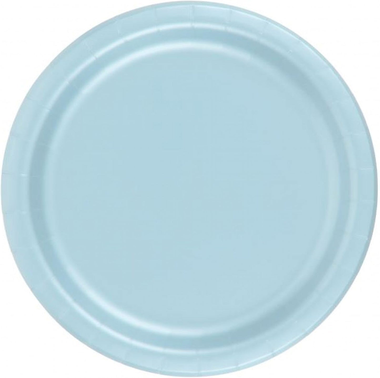 Party Favors Plus Dessert Cake Paper Plates Light Blue 240 Count