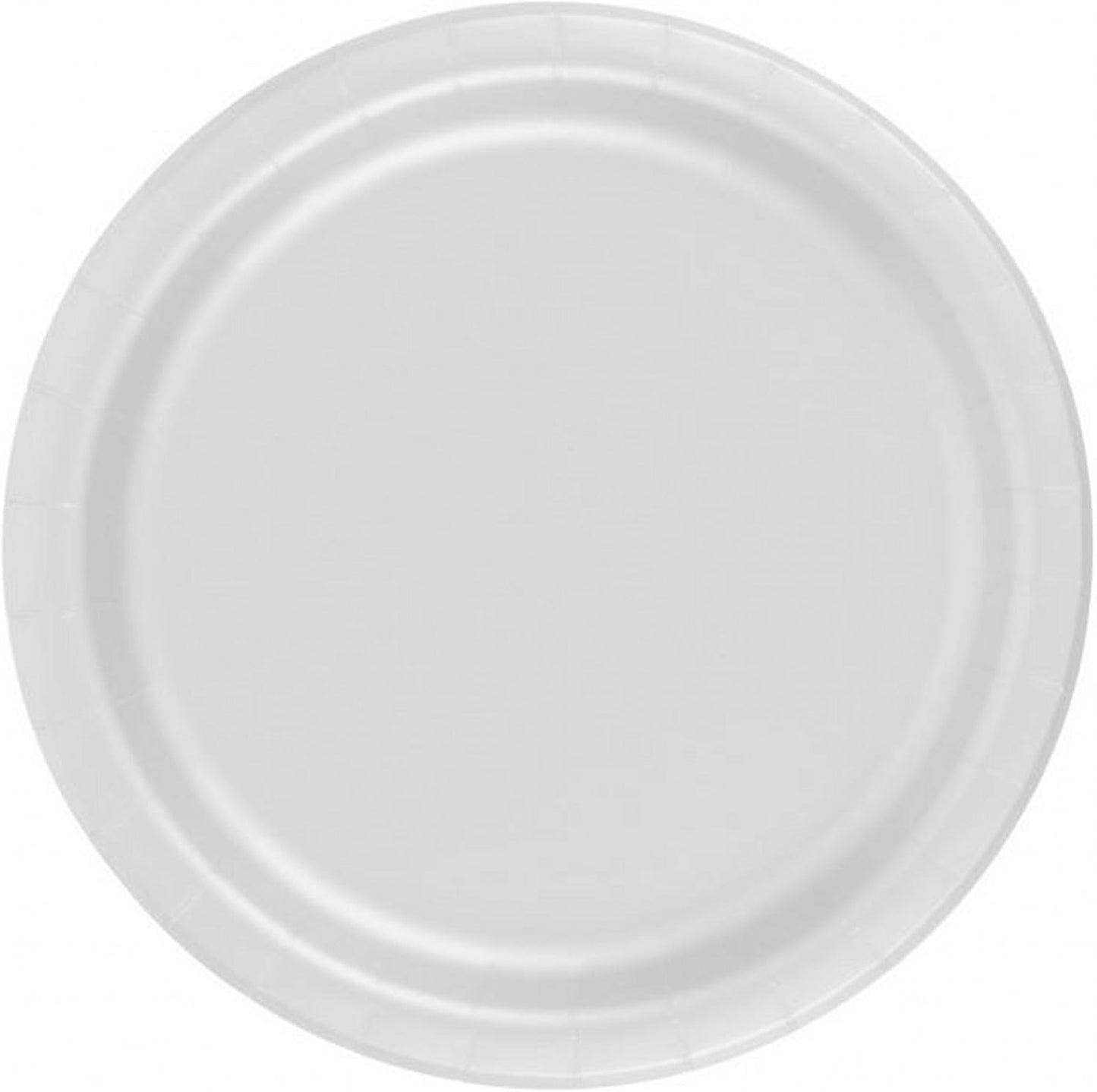 Party Favors Plus Dessert Cake Paper Plates White 240 Count