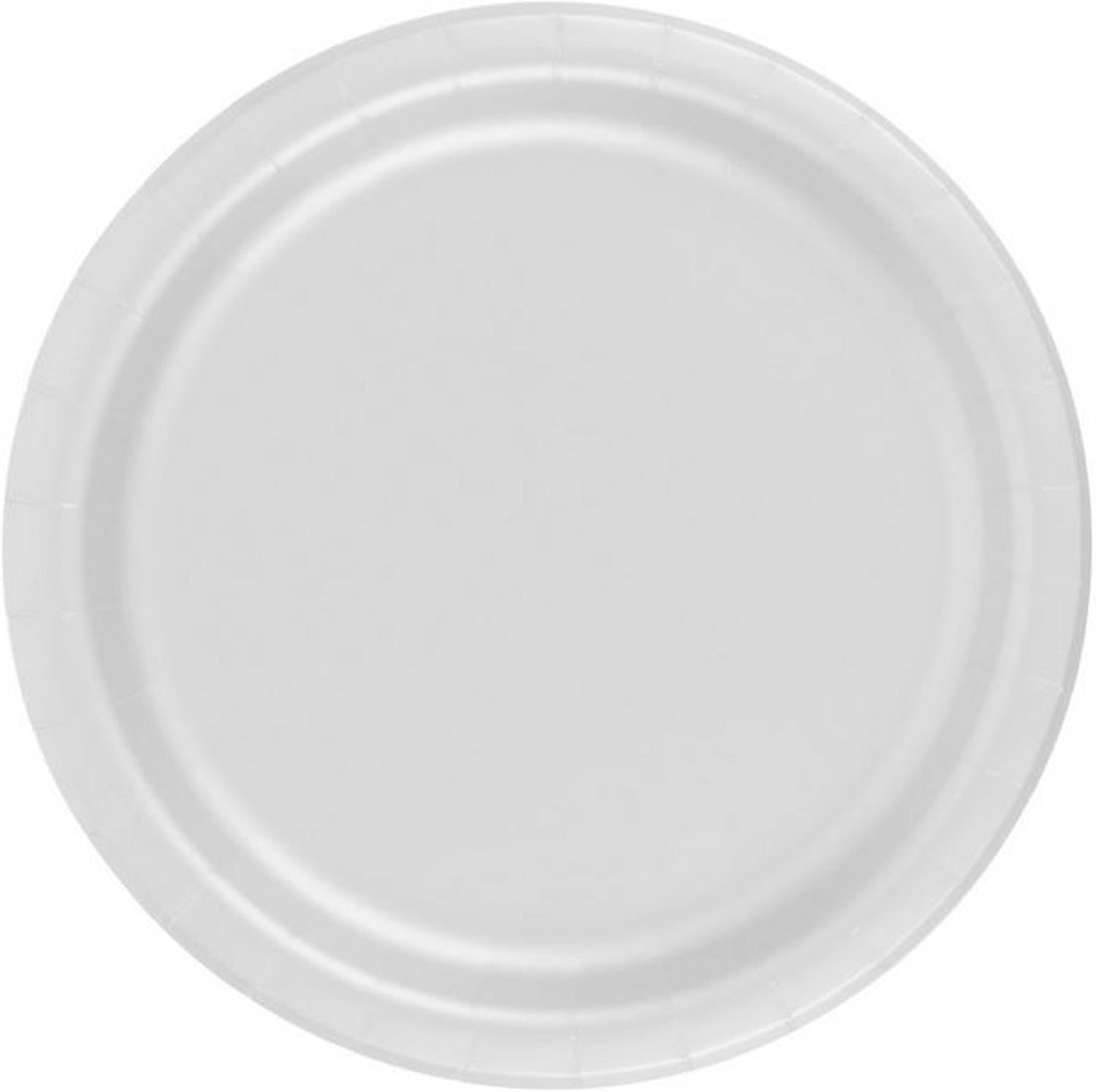 Party Favors Plus Dessert Cake Paper Plates White 240 Count