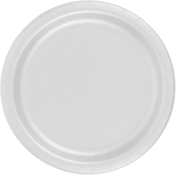 Party Favors Plus Dessert Cake Paper Plates White 240 Count