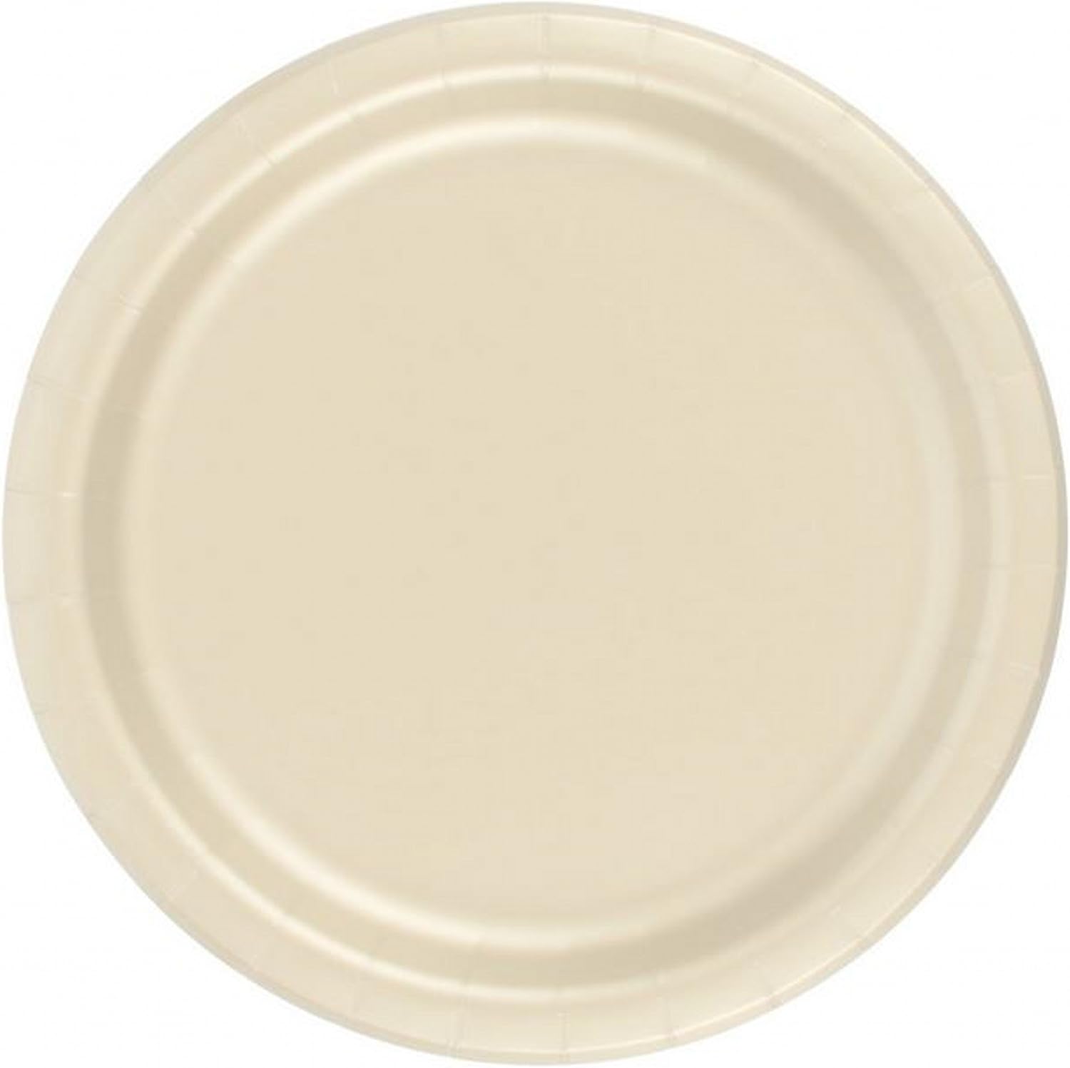Party Favors Plus Ivory Paper Plates 48 Count