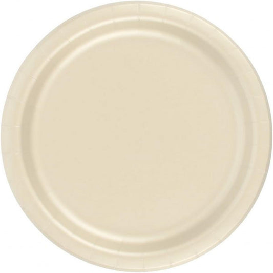 Party Favors Plus Ivory Paper Plates 240 Count